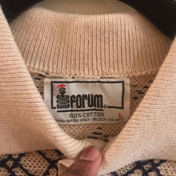 Vintage Knit Sweatshirt! - Picture 3 of 3